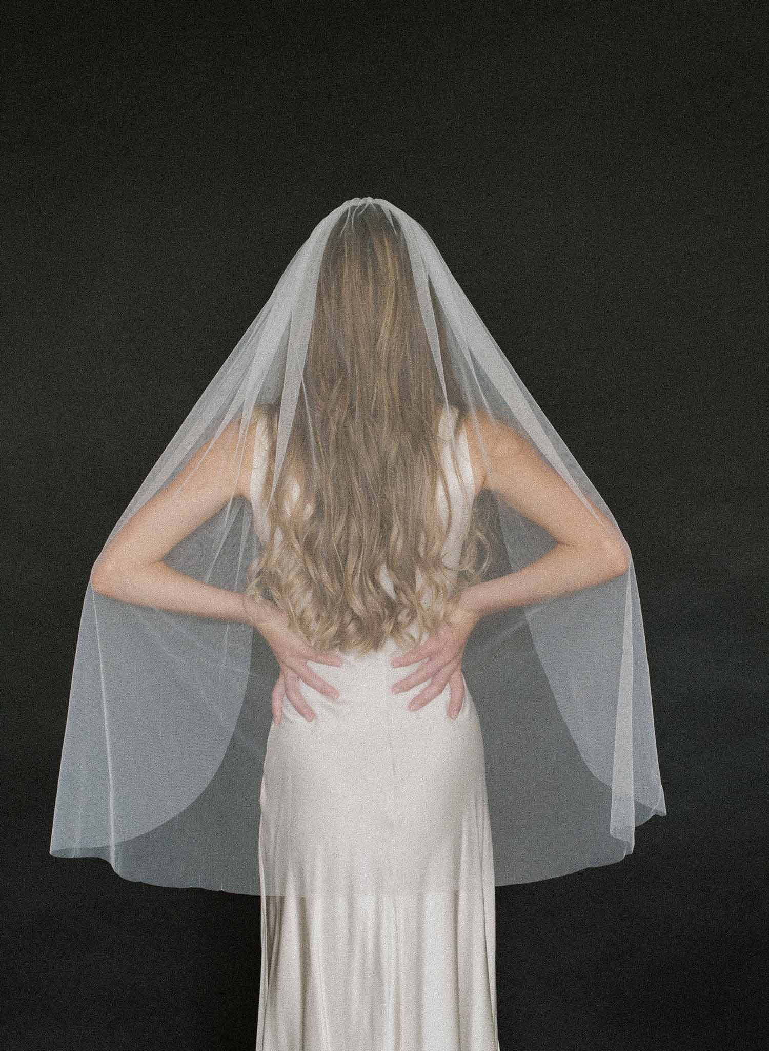 Gossamer or Shimmer tulle fantasy veil - Style #2003