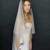 bridal shimmery lightweight veil, weddings, twigs & honey