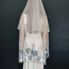 bridal shimmery lightweight veil, weddings, twigs & honey