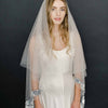 bridal shimmery lightweight veil, weddings, twigs & honey