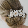 bridal rose headpiece, handmade, twigs and honey