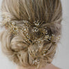 crystal baby's breath hairpin bridal set, wedding, florals, twigs and honey