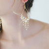 Dripping with pearls teardrop earrings - Style #2030
