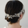 bridal opal crystal and pearl hair vine, twigs and honey