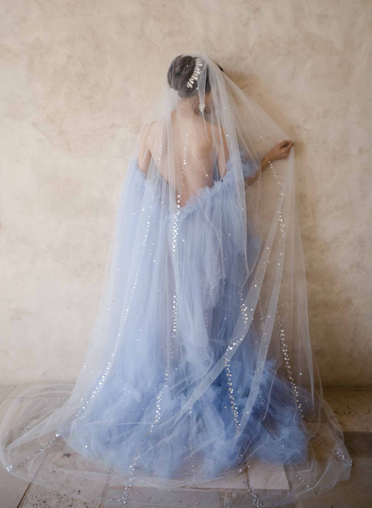 blue wedding dress with veil Image result for blue wedding dress with white veil