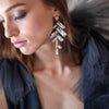 crystal confetti bridal earrings, jewelry, twigs & honey