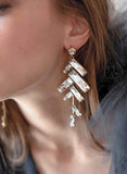Crystal confetti earrings - Style #2070