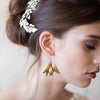 Grecian dainty wing earrings - Style #2073