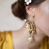 Grecian high drama wing earrings - Style #2074