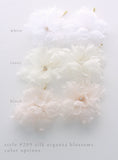 Silk organza blossom pair - Style # 209