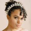 bridal crystal tiara crown, ornate, twigs & honey