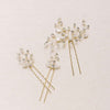 bridal hair pins, bobby pins, crystallized by twigs & honey