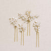 crystal bridal hair pins, weddings, bobby pins, twigs and honey