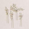 crystal bridal hair pins, weddings, bobby pins, twigs and honey