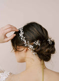 crystal bridal hair pins, weddings, bobby pins, twigs and honey