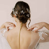 crystal bridal hair pins, weddings, bobby pins, twigs and honey