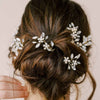 crystal bridal hair pins, weddings, bobby pins, twigs and honey