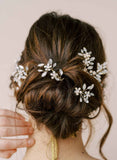 crystal bridal hair pins, weddings, bobby pins, twigs and honey