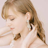 crystal vintage inspired bridal wedding earrings by twigs & honey