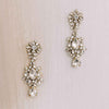 crystal vintage inspired bridal wedding earrings by twigs & honey