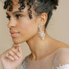 crystal vintage inspired bridal wedding earrings by twigs & honey