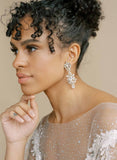 crystal vintage inspired bridal wedding earrings by twigs & honey