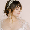 vintage inspired crystal tiara, bridal crown, by twigs and honey