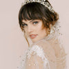 vintage inspired crystal tiara, bridal crown, by twigs and honey