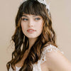 Swan lake pearl leaves inspired, grecian crown, headpiece twigs & honey