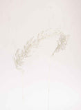 Swan lake pearl leaves inspired, grecian crown, headpiece twigs & honey