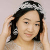 Swan lake pearl leaves inspired, grecian crown, headpiece twigs & honey