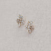 small crystal bridal stud, post back earrings by twigs & honey