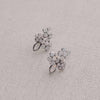small crystal bridal stud, post back earrings by twigs & honey