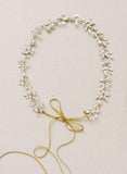 moonstone and crystal bridal hair vine by twigs and honey