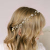 Freshwater pearl daisy chain hair vine - Style #2136