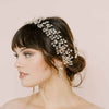 Austrian crystals bridal hair vine, weddings, by twigs and honey