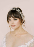 Austrian crystals bridal hair vine, weddings, by twigs and honey