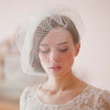 bridal birdcage veil, wedding veil, vintage veil, twigs and honey