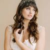pearl lightweight bridal hair vine, headpiece by twigs & honey