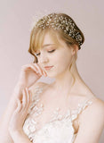 pearl lightweight bridal hair vine, headpiece by twigs & honey