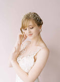 pearl lightweight bridal hair vine, headpiece by twigs & honey