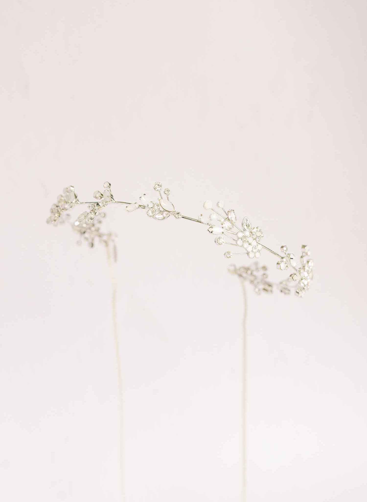 Opal crystal circlet - Style #2141