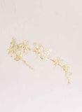 floral bridal wedding handmade headband by twigs and honey