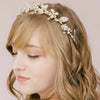 floral bridal wedding handmade headband by twigs and honey