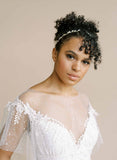 bridal circlet, headpiece with crystals by twigs and honey