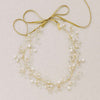 silver crystal bridal hair vine by twigs and honey