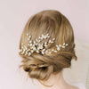 Crystal tendrils hair comb - Style #2149