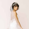 dramatic bridal crystal tiara crown by twigs and honey