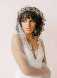 dramatic bridal crystal tiara crown by twigs and honey