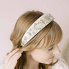 Graphic crystal embroidered headband - Style #2151